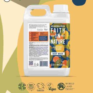 Body Wash Orange and Grapefruit