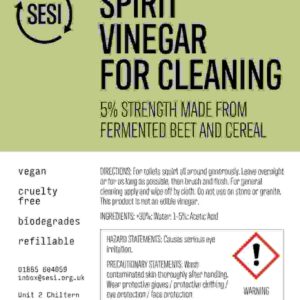 Spirit Vinegar for cleaning
