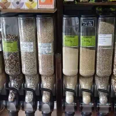 Food dispensers for refills